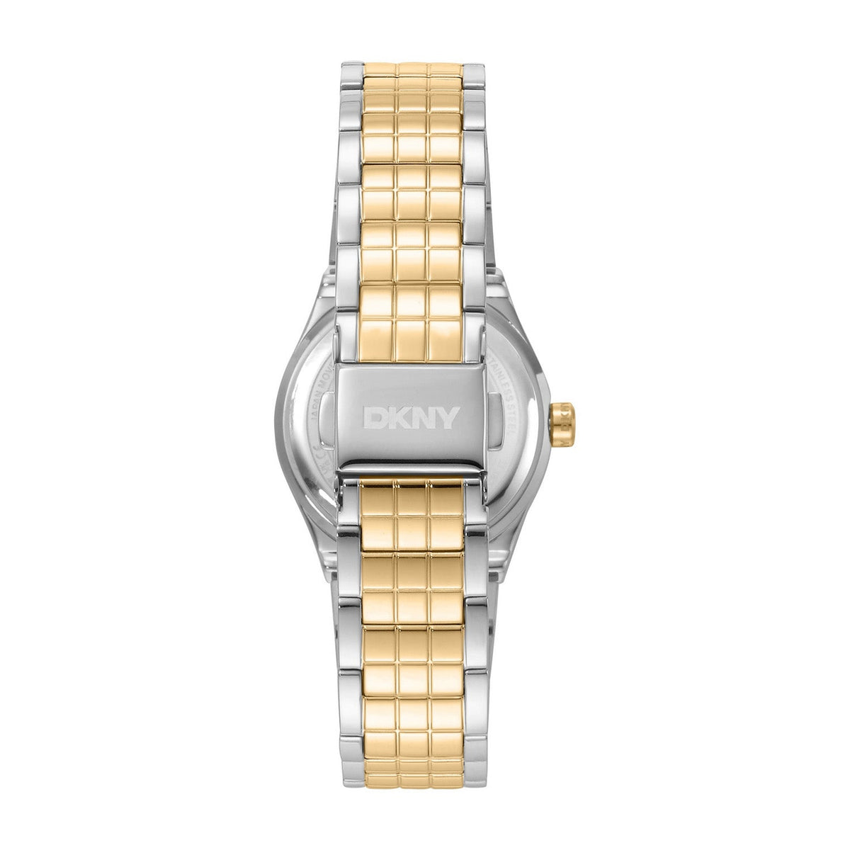 DKNY Essentials Green Dial Two Tone Steel Womens Watch DK1L182M0065 view 2