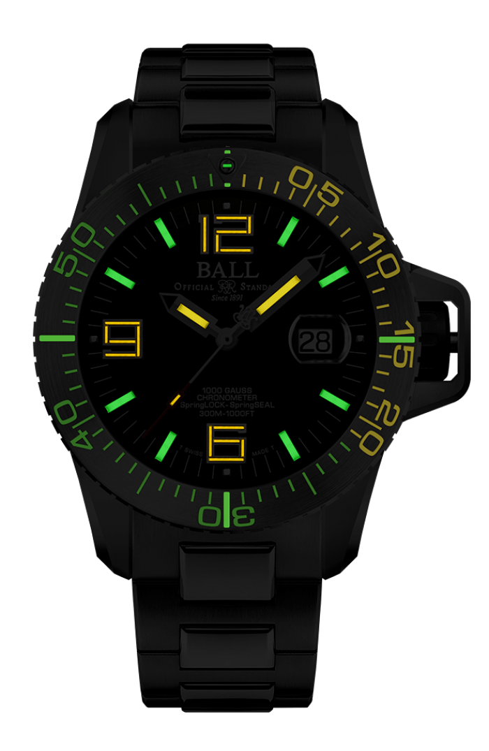 Ball Engineer Hydrocarbon COSC Titanium DM3200A-S1C-BK