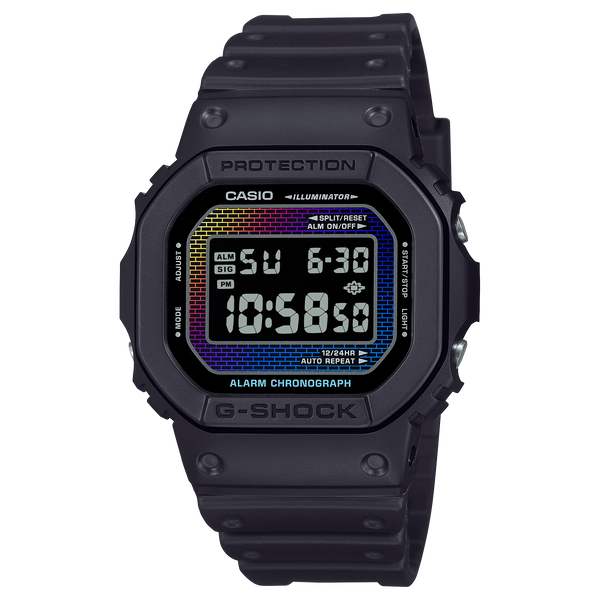 G shock dw 5600 all black best sale