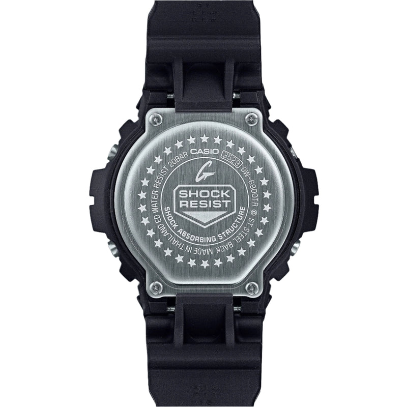 G-Shock Digital 6900 Series Grey Dial Black Resin Band Watch DW6900TR-1D