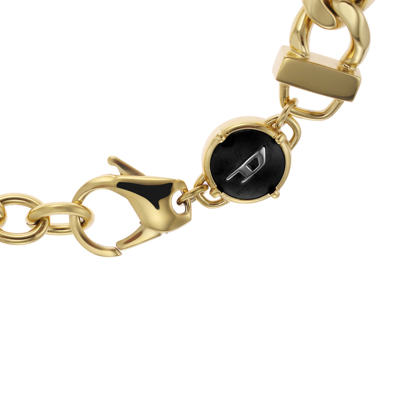 Diesel Steel Gold Bracelet DX1471710
