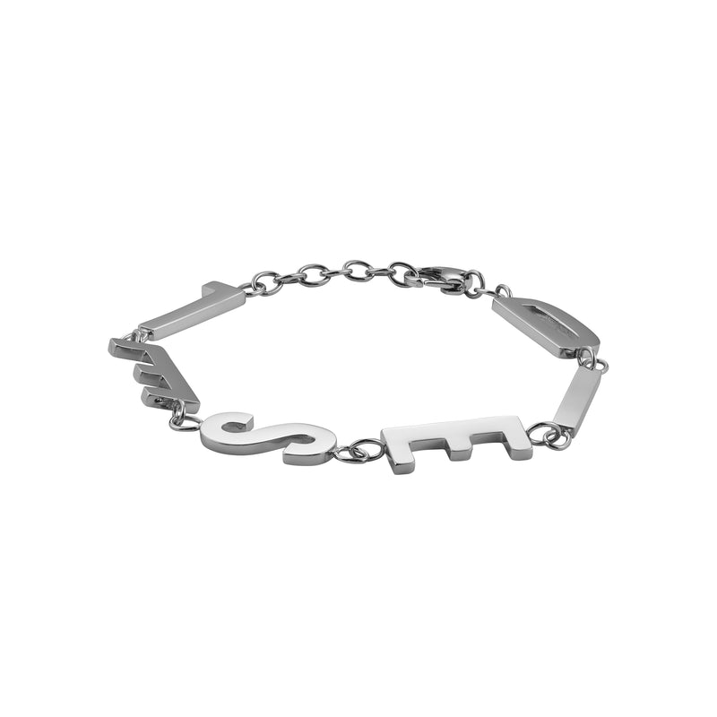 Diesel Steel Silver Bracelet DX1490040