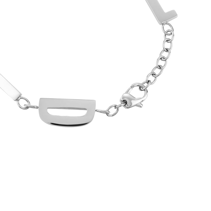 Diesel Steel Silver Bracelet DX1490040