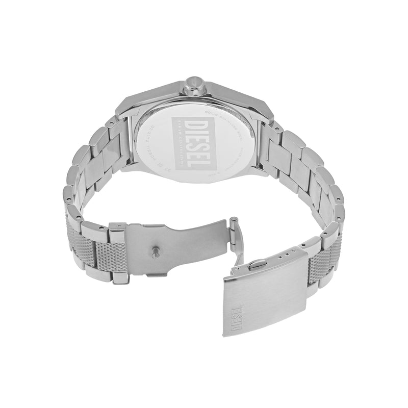 Diesel Scraper Silver Mens Watch DZ2172