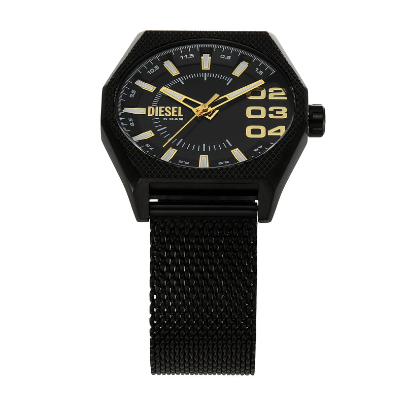 Diesel DZ2194 Black Stainless Steel Three-Hand Men's Watch