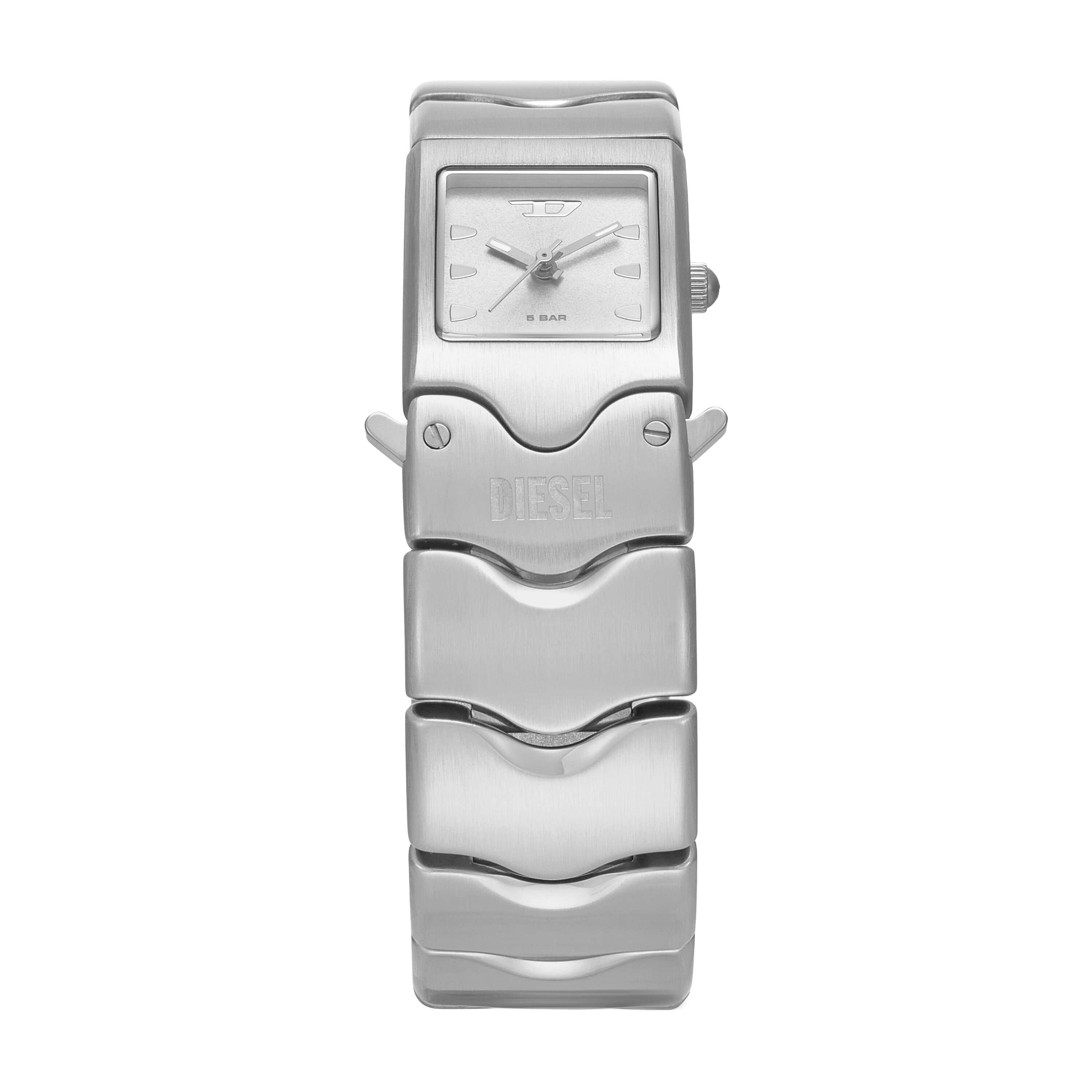 Diesel Closer Silver Dial Stainless Steel Watch DZ2222