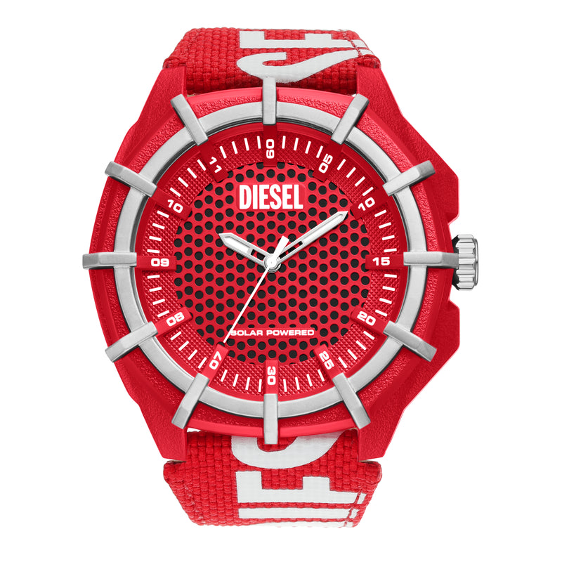 Diesel watch red strap hotsell