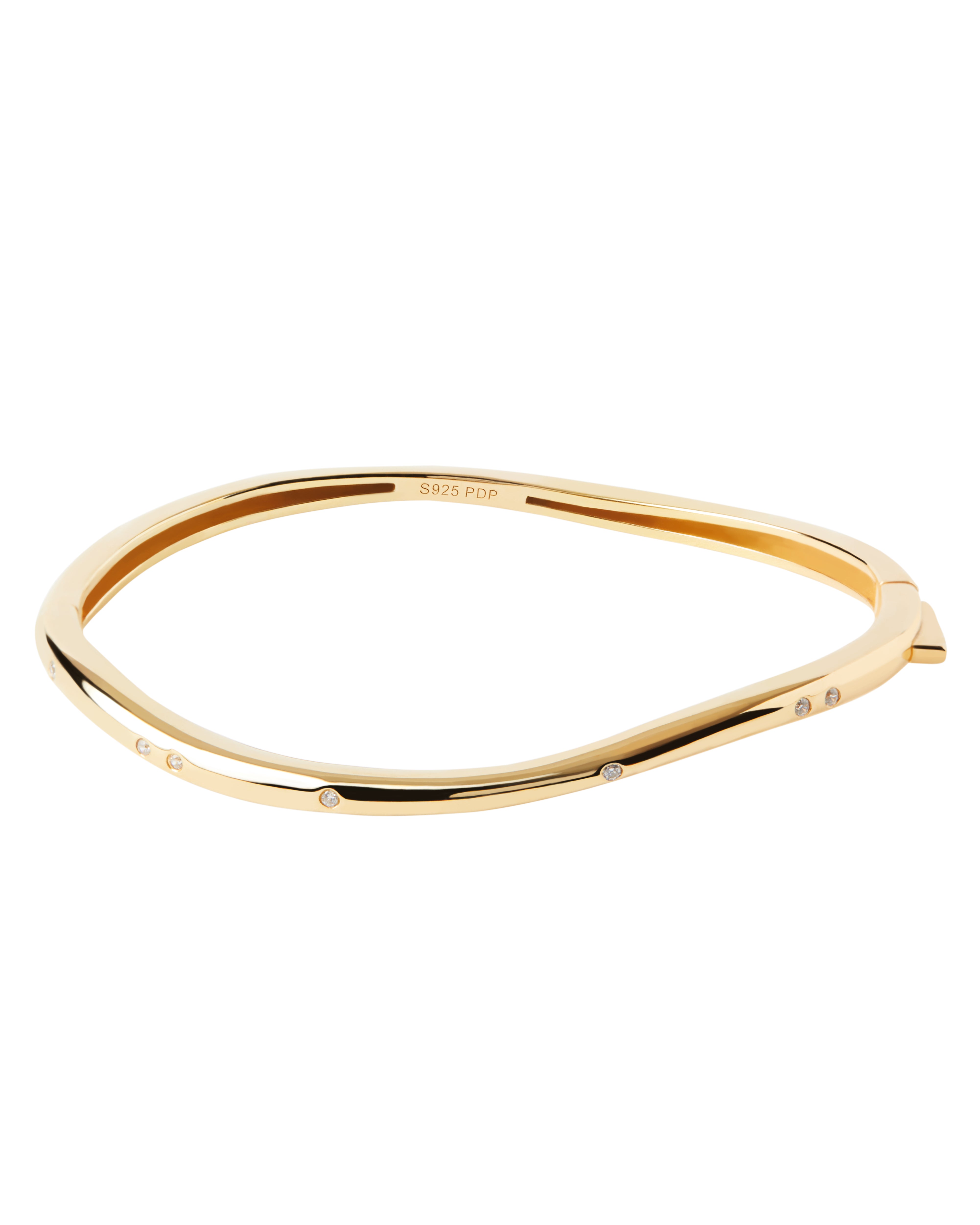 PDPAOLA Air Gold Bangle Medium