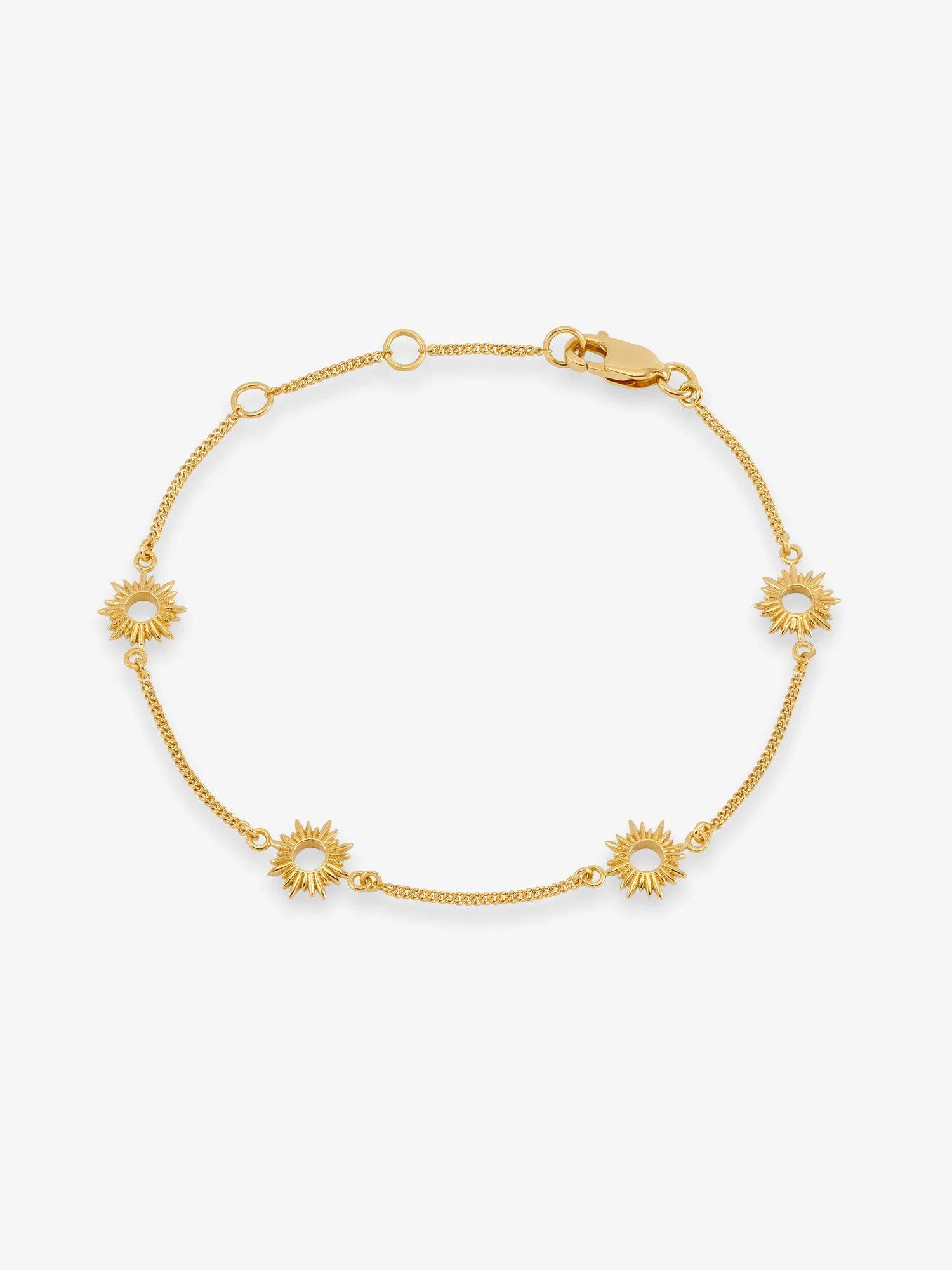 Rachel Jackson Mini Eternal Sun Bracelet Gold