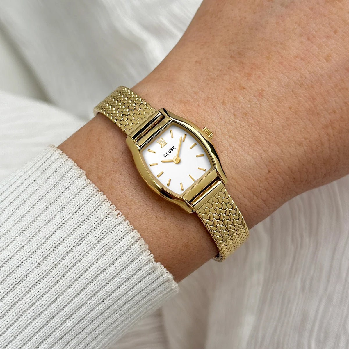 CLUSE Tonnette Mini White Gold CW16501 image 4