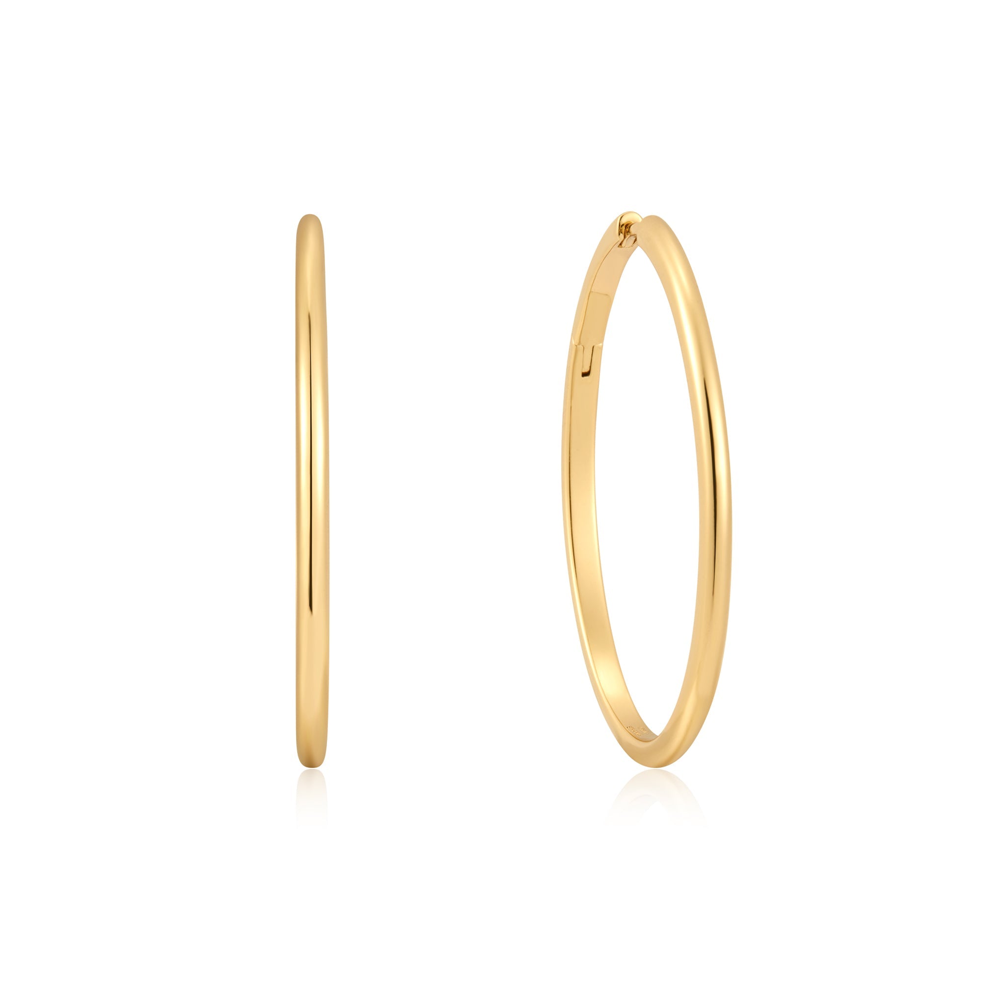 Ania Haie Gold Oversized Hoops Trendy Statement Earrings For Women