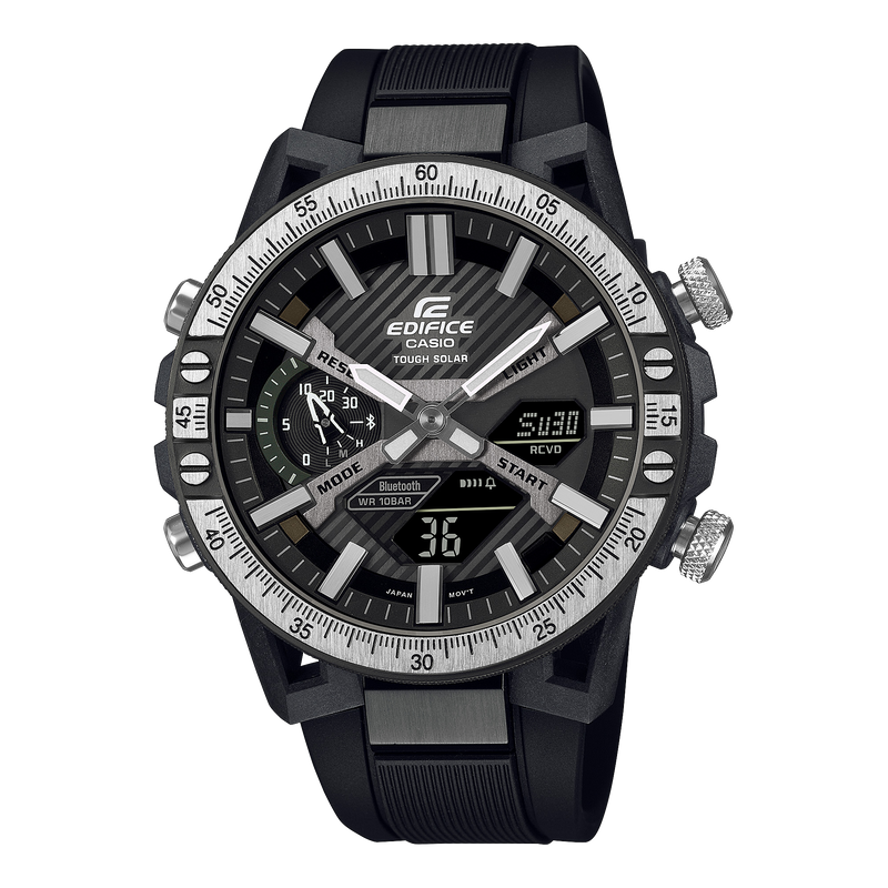 Casio Edifice Sospensione Black Resin Band Watch ECB2000TP-1A