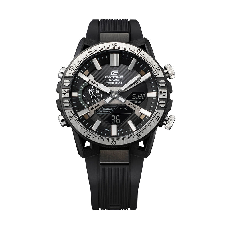 Casio Edifice Sospensione Black Resin Band Watch ECB2000TP-1A