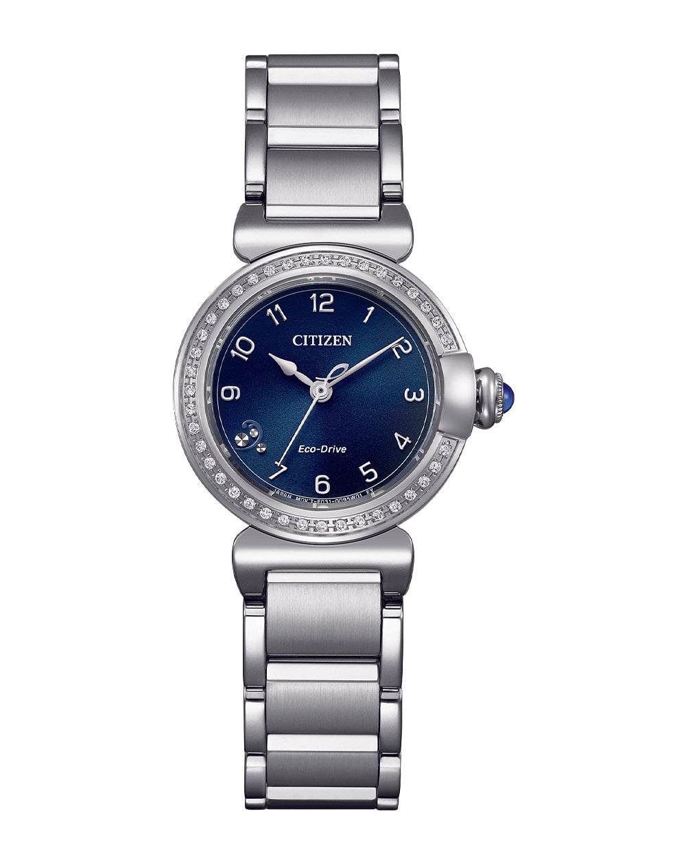 Citizen Eco-Drive Blue Dial Stainless Steel Watch EM1120-87L