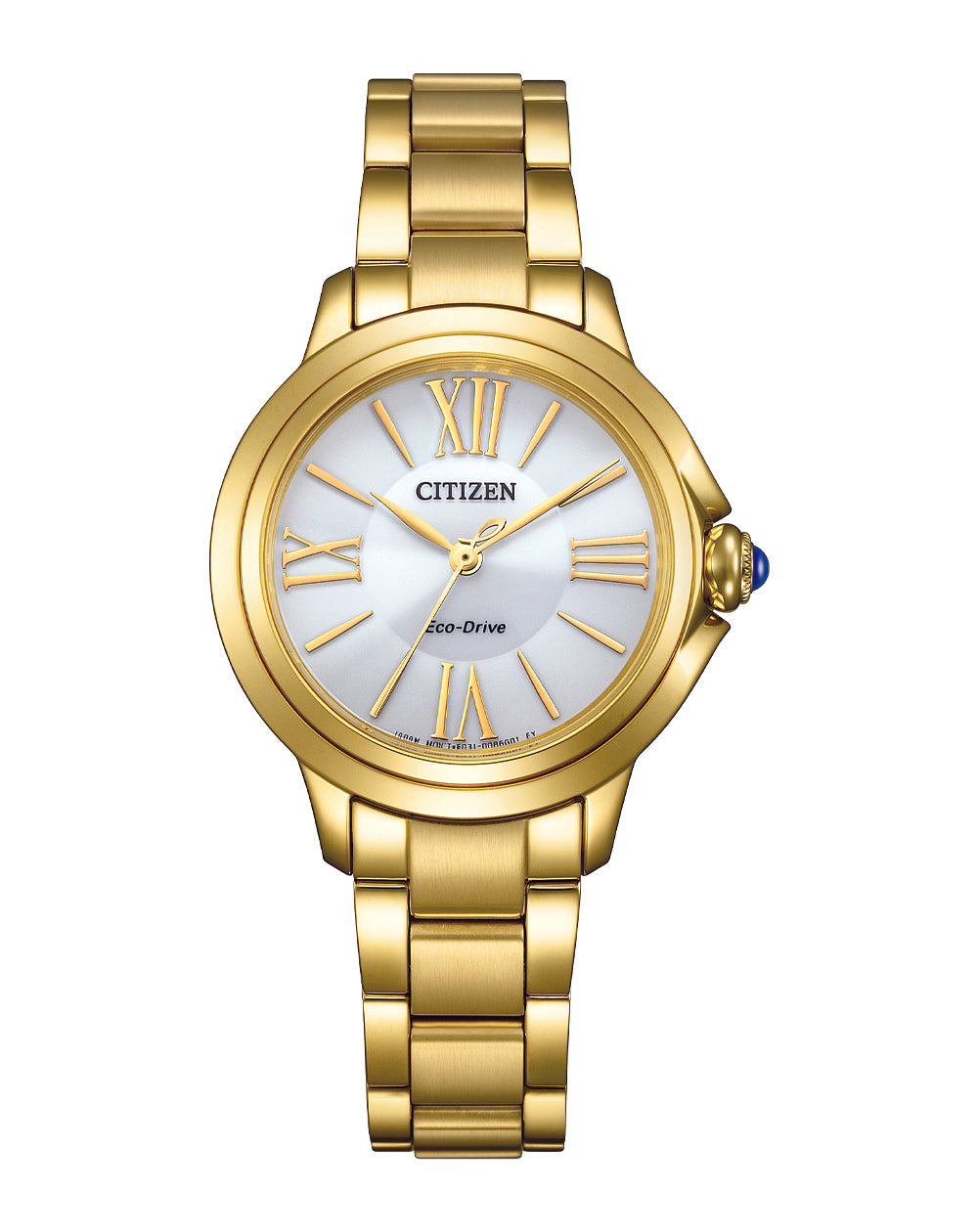 Citizen Eco-Drive L Ceci Gold Steel Pink Dial Watch EM1162-52A