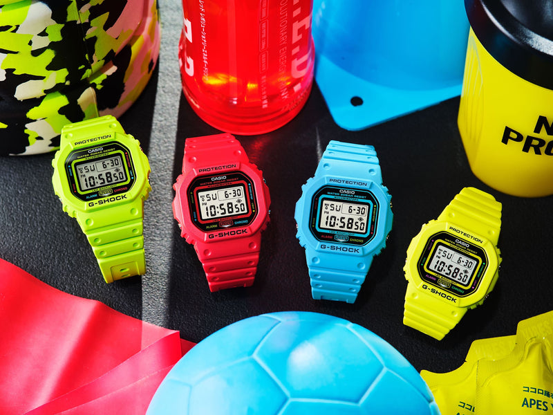 G-Shock Digital Pink Resin Band Watch DW5600EP-4D