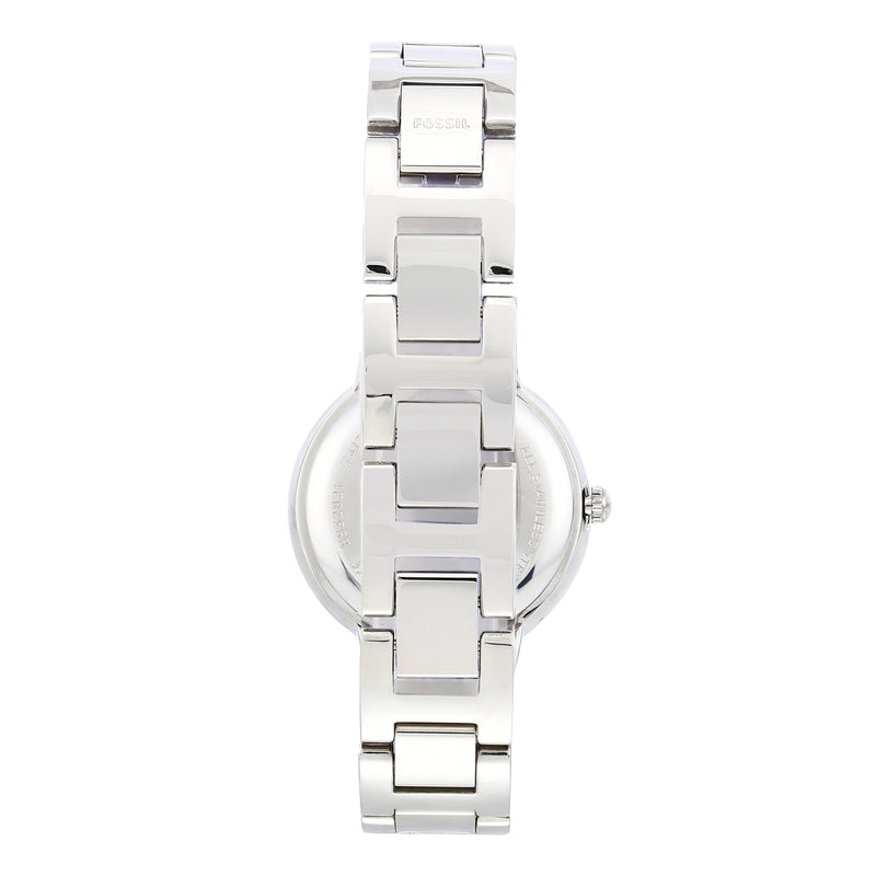 Fossil Virginia Stainless Steel Timepiece ES3282