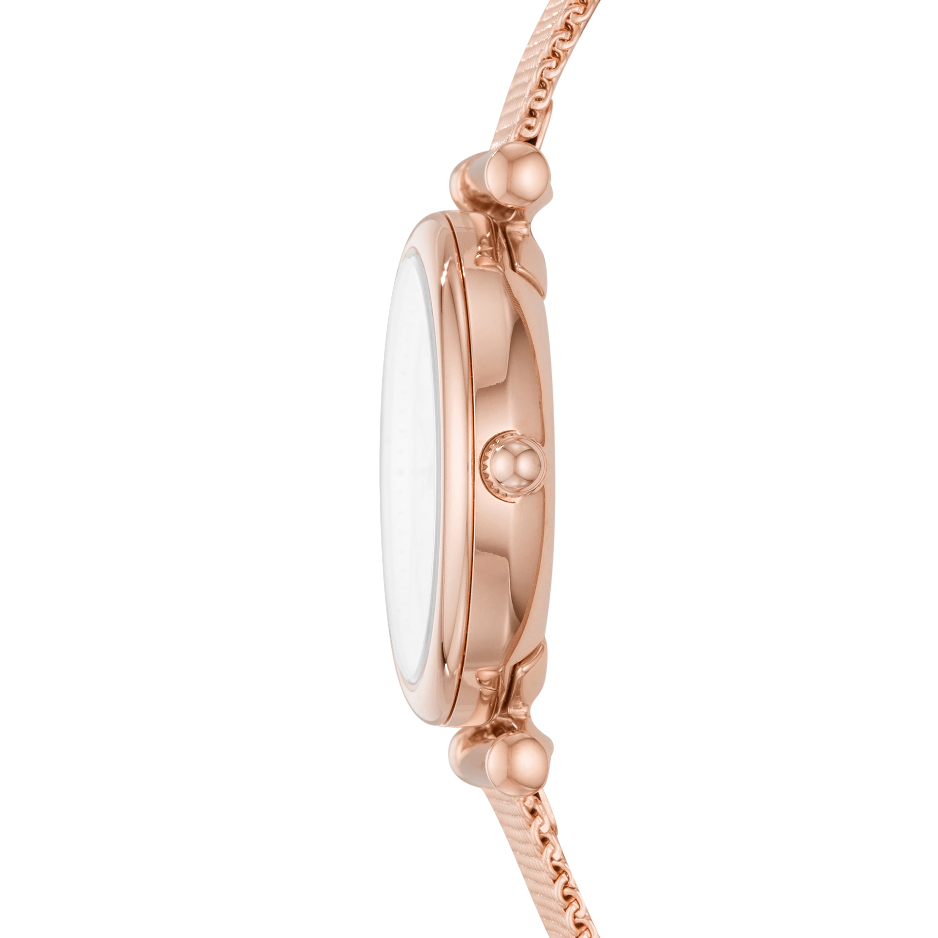 Rose Gold-Tone Fossil Carlie Stainless Steel Watch ES4433