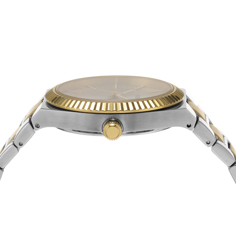 Fossil Two-Tone Stainless Steel Fossil Scarlette Watch with Date Display