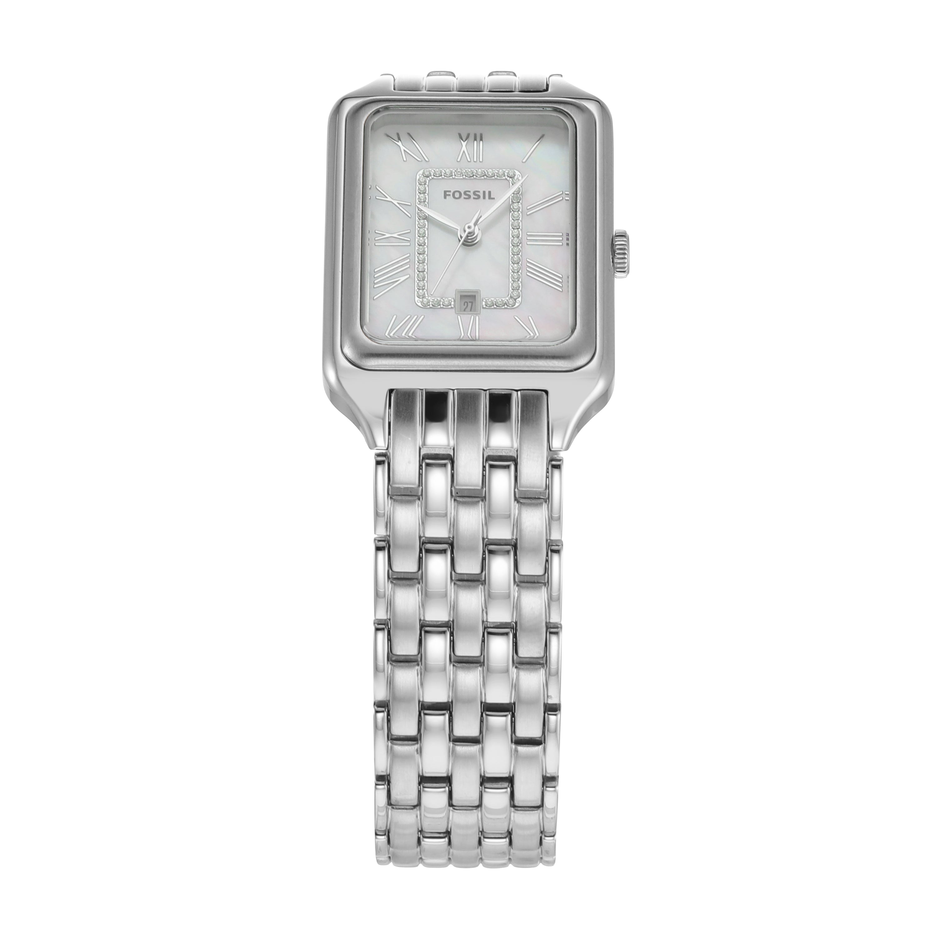 Fossil Raquel Stainless Steel Date Watch ES5306