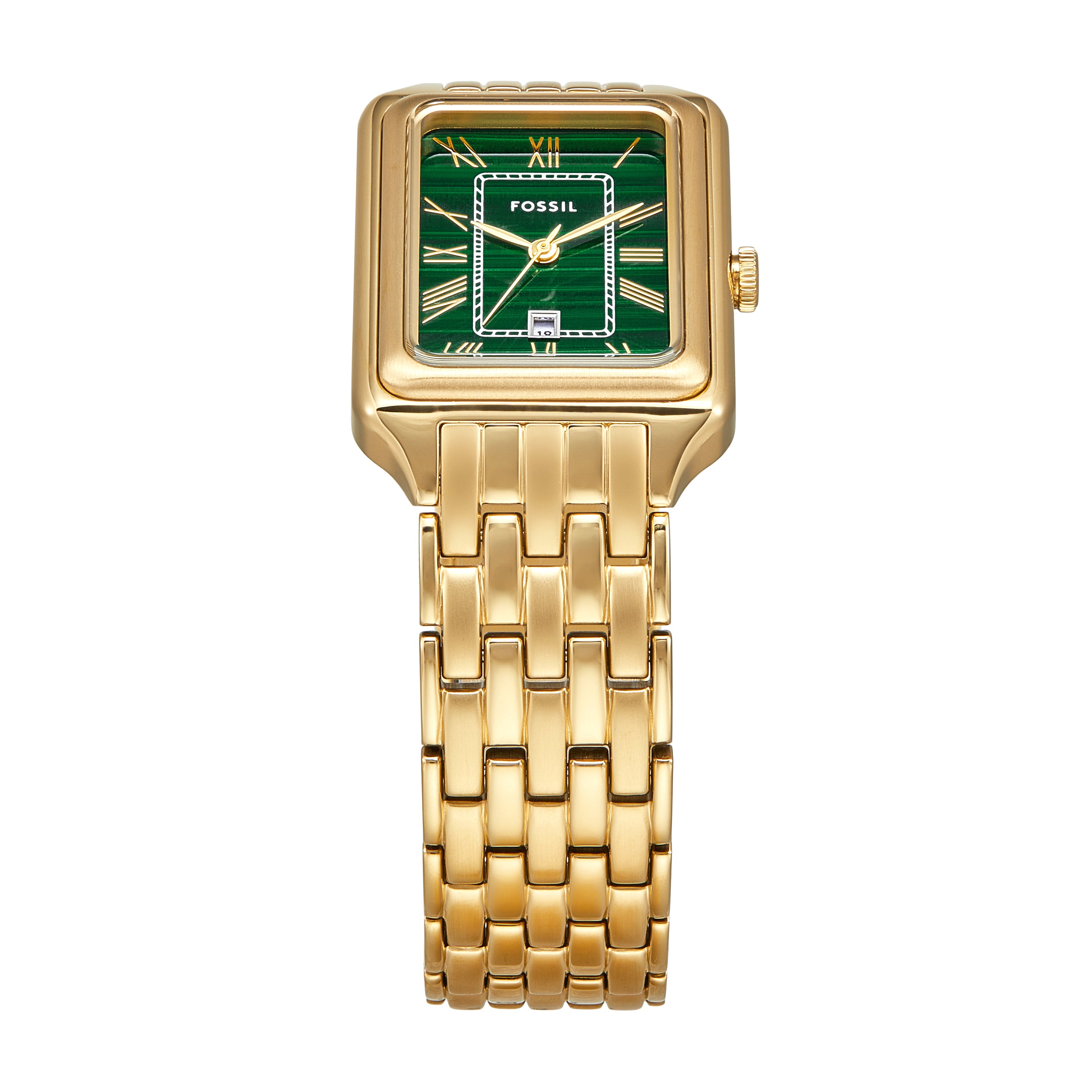 Fossil Raquel Gold-Tone Stainless Steel Date Watch ES5341