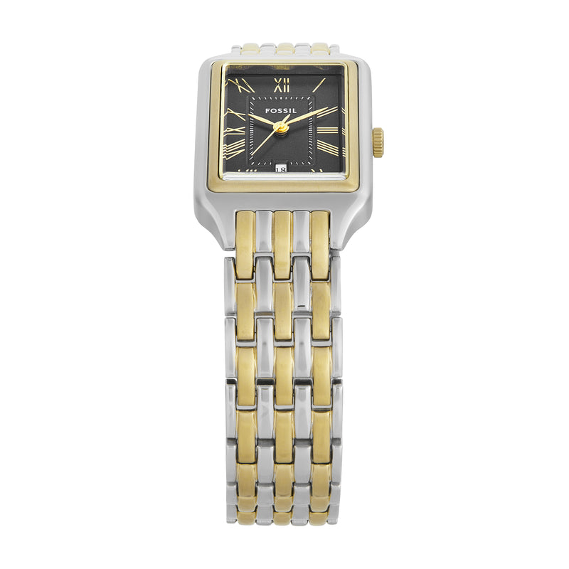 Fossil Raquel Three-Hand Stainless Steel Watch and Bracelet Set ES5376SET