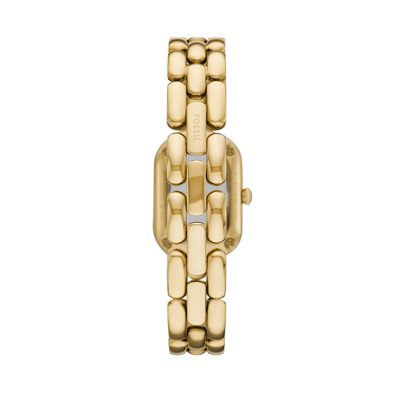 Fossil Sloan Three-Hand Gold Stainless Steel Watch ES5380