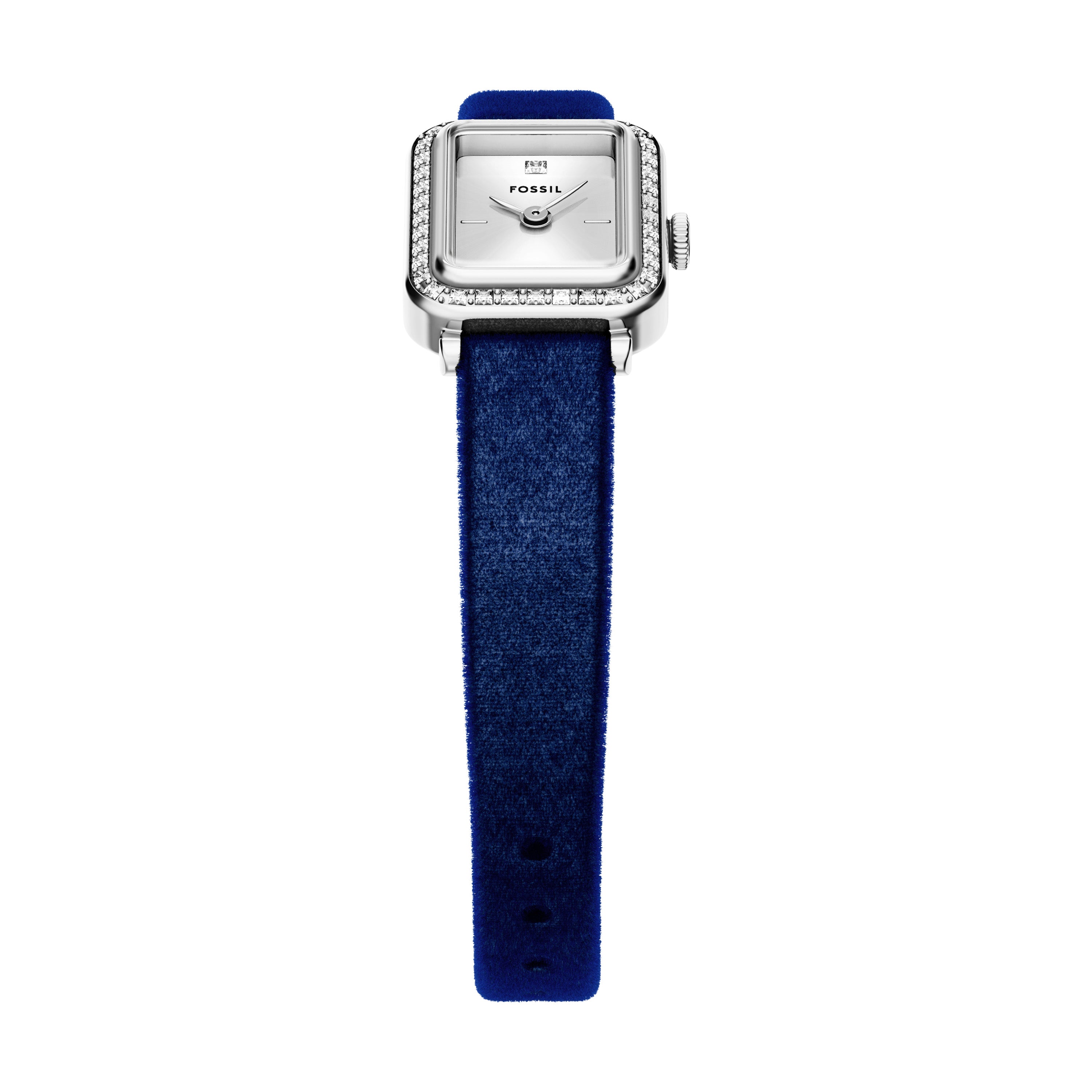 Fossil Raquel Two Hand Blue Velvet Watch ES5436
