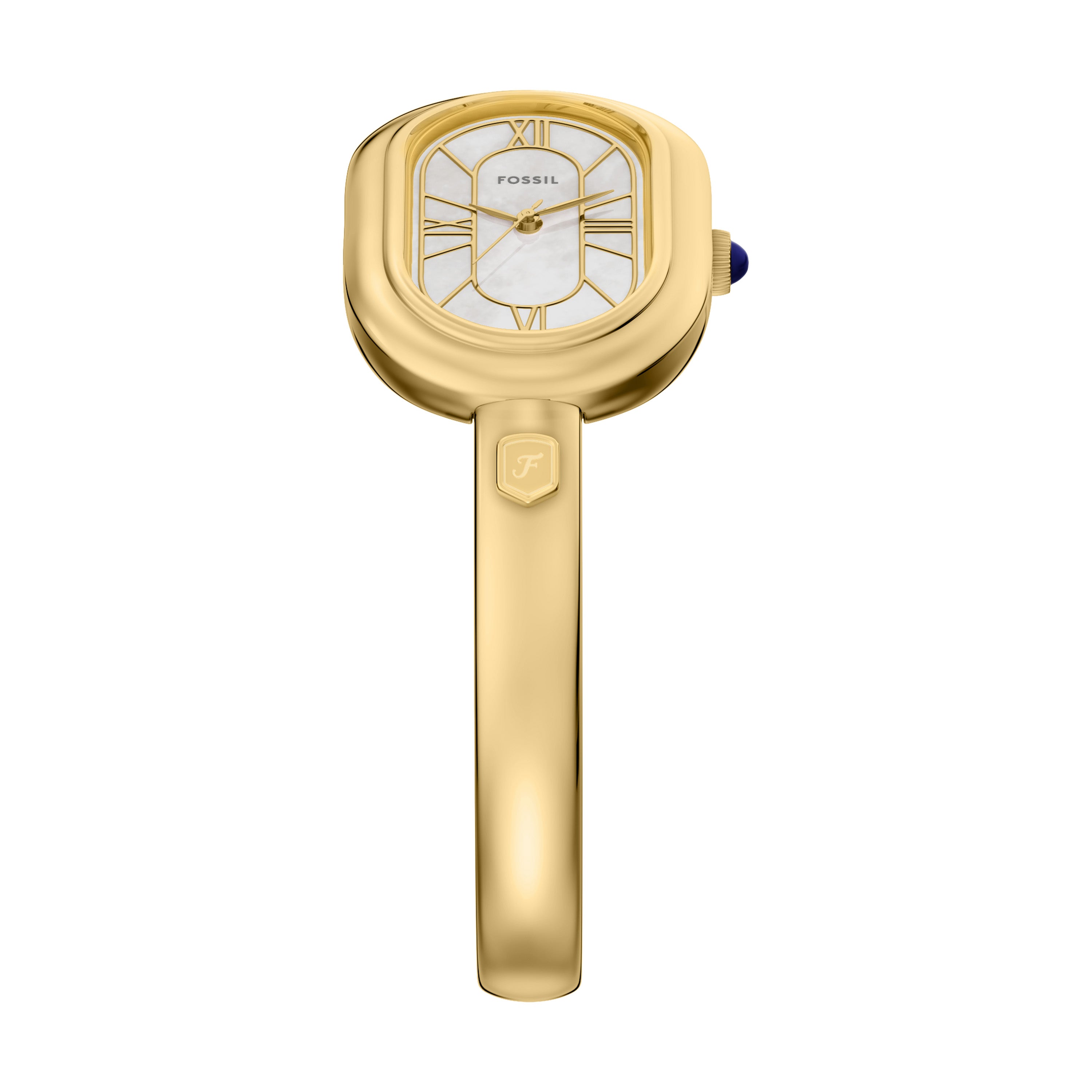 Fossil Sloan Three Hand Gold Stainless Steel Watch ES5444