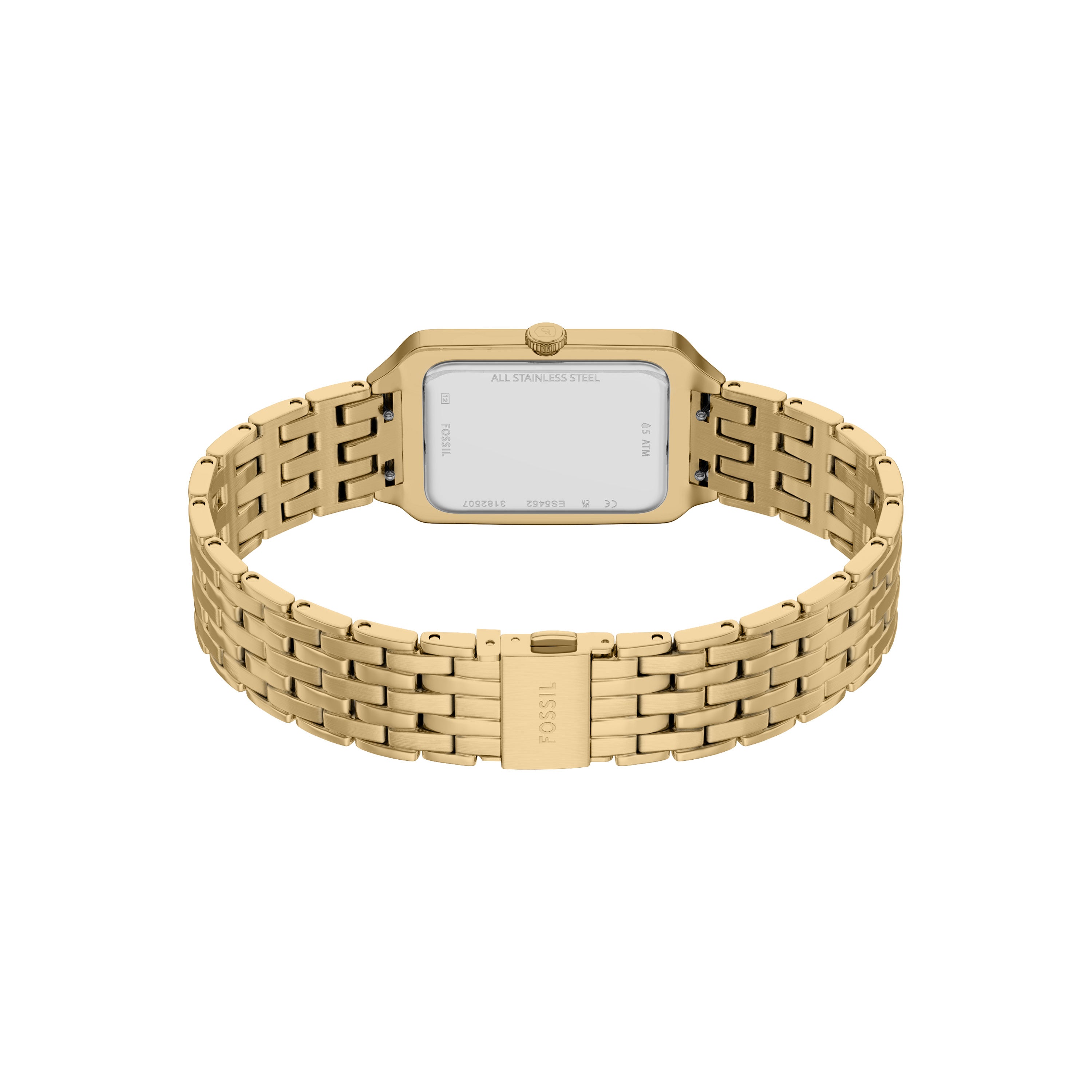 Fossil Raquel Three Hand Gold Stainless Steel Watch ES5452