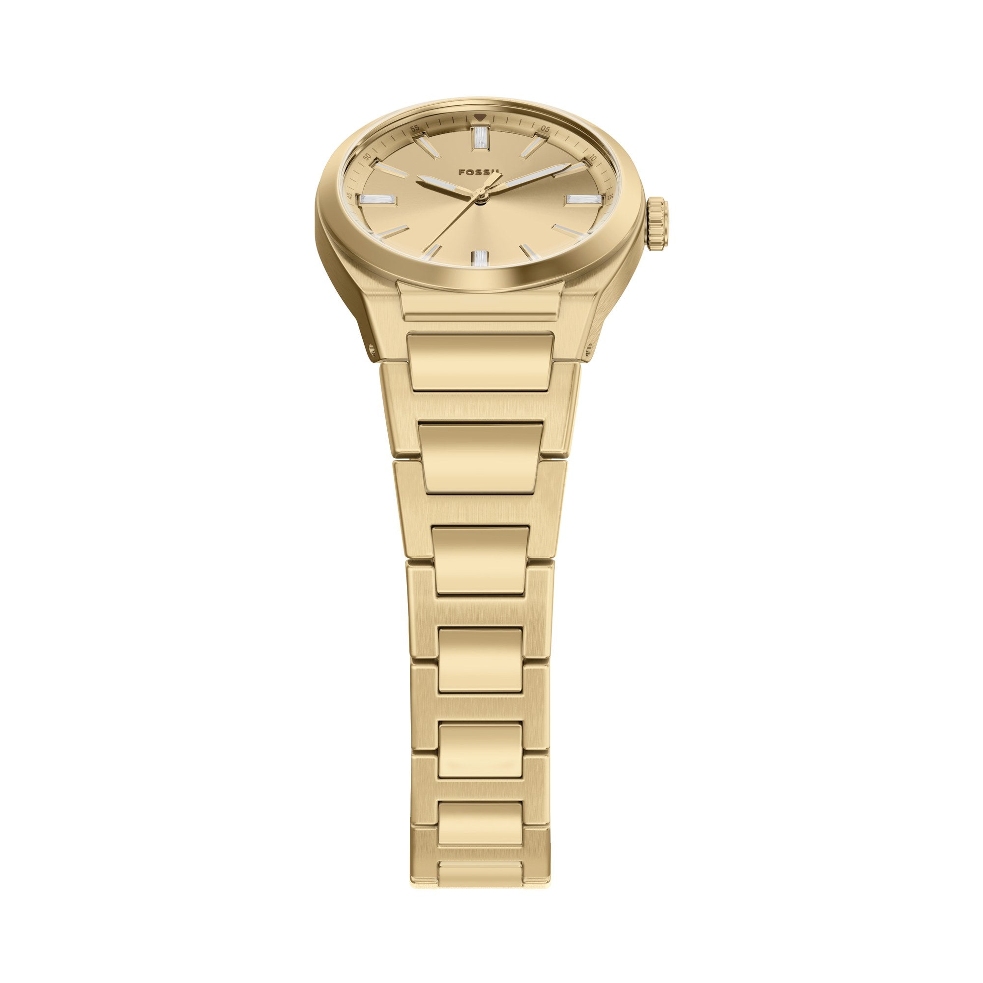 Fossil women's watch, gold dial (view 2)