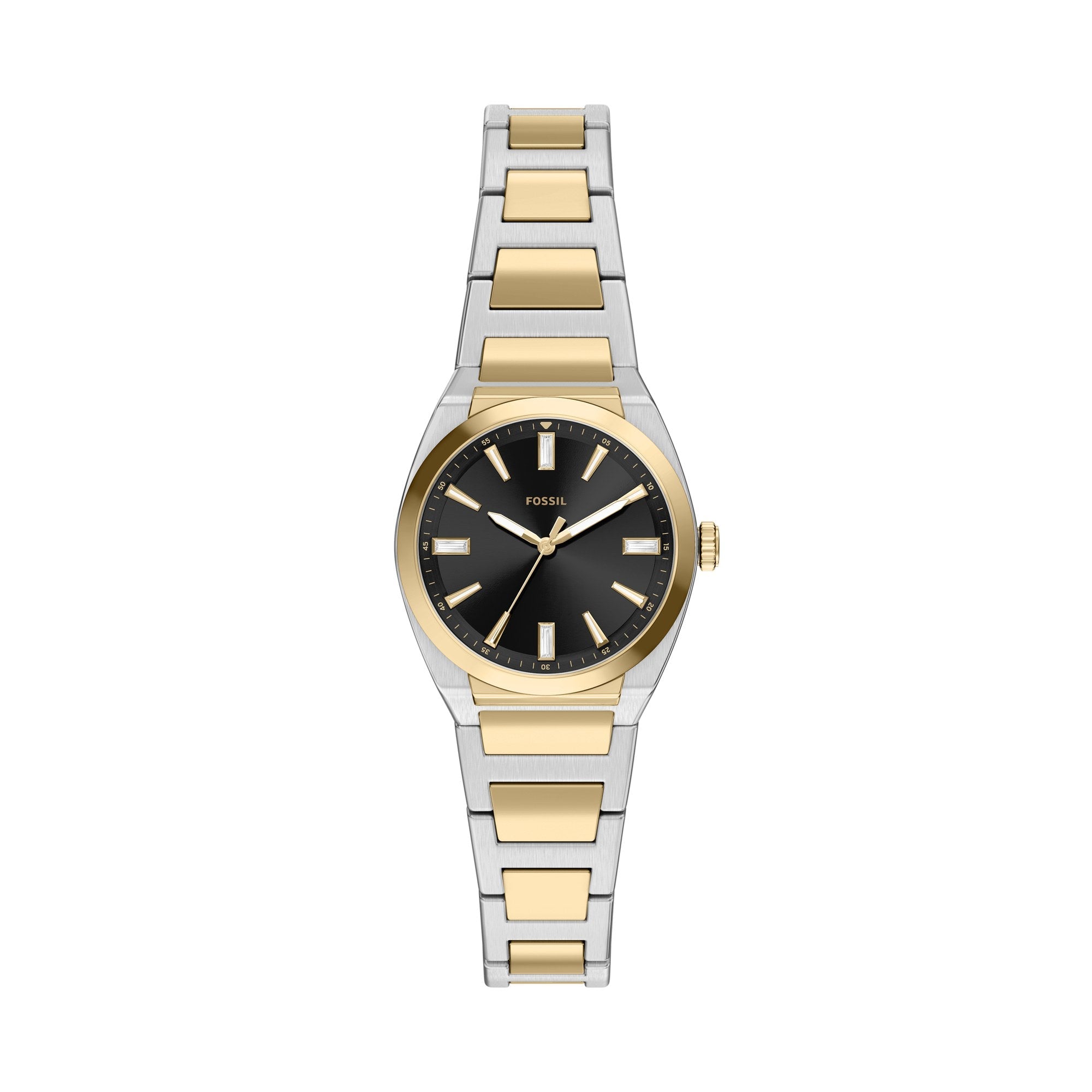 Fossil women's watch, black dial