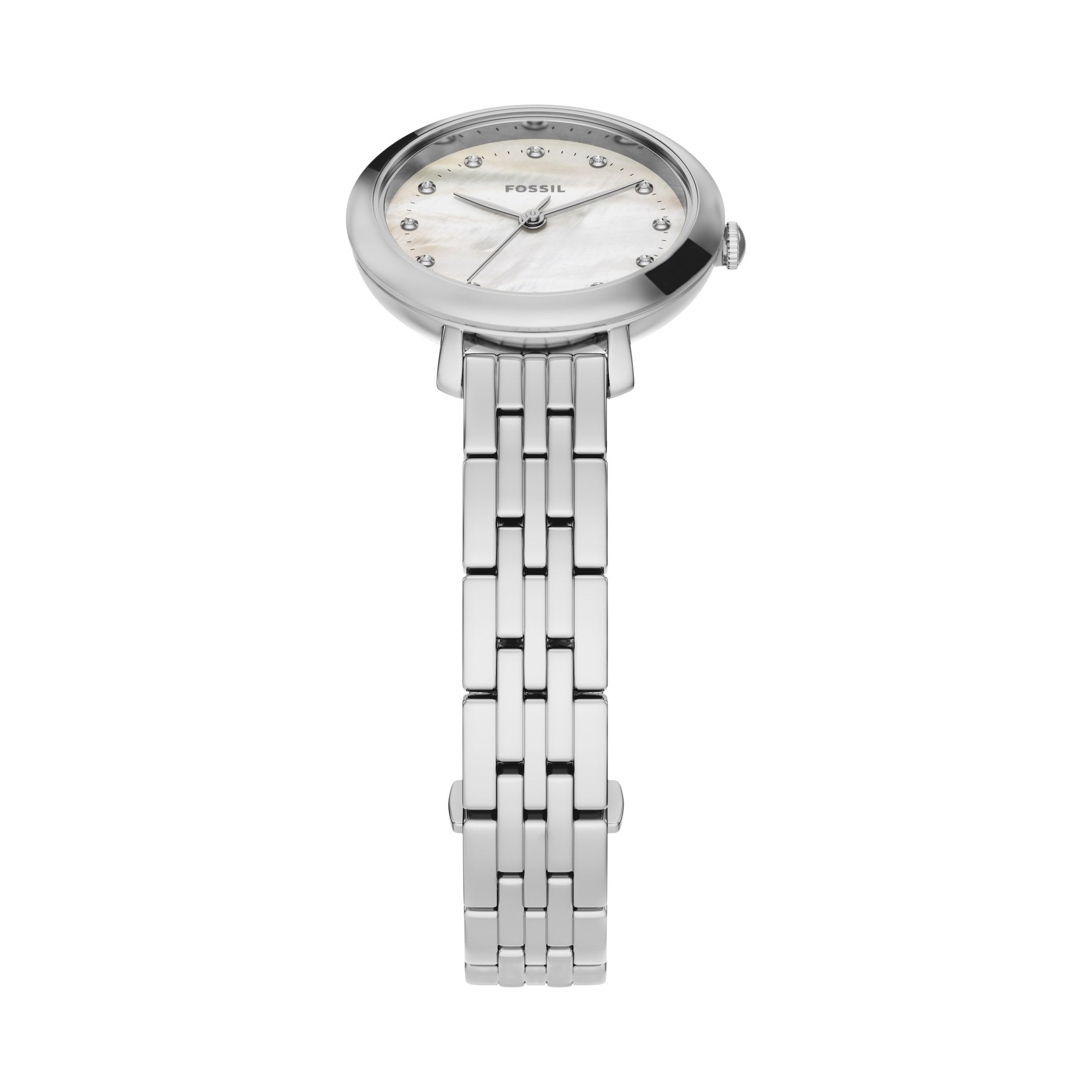 Fossil women's watch, white dial (view 2)