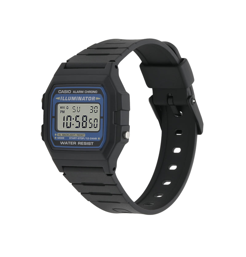 Casio Digital Black Resin Band Watch F105W-1AUZ