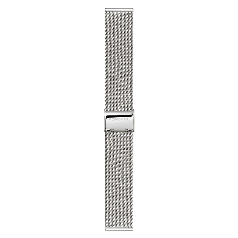 Mondaine Evo2 Stainless Steel White Dial Watch MSE.40110.SM