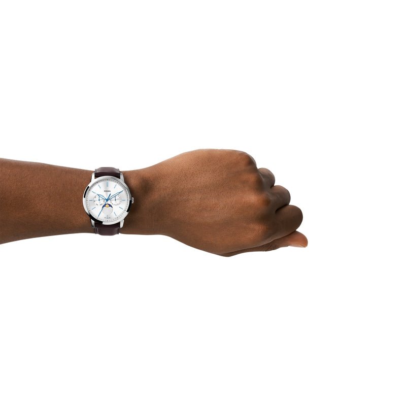 Fossil Neutra Minimalist Moonphase Sunday Dail Men's Watch FS5905