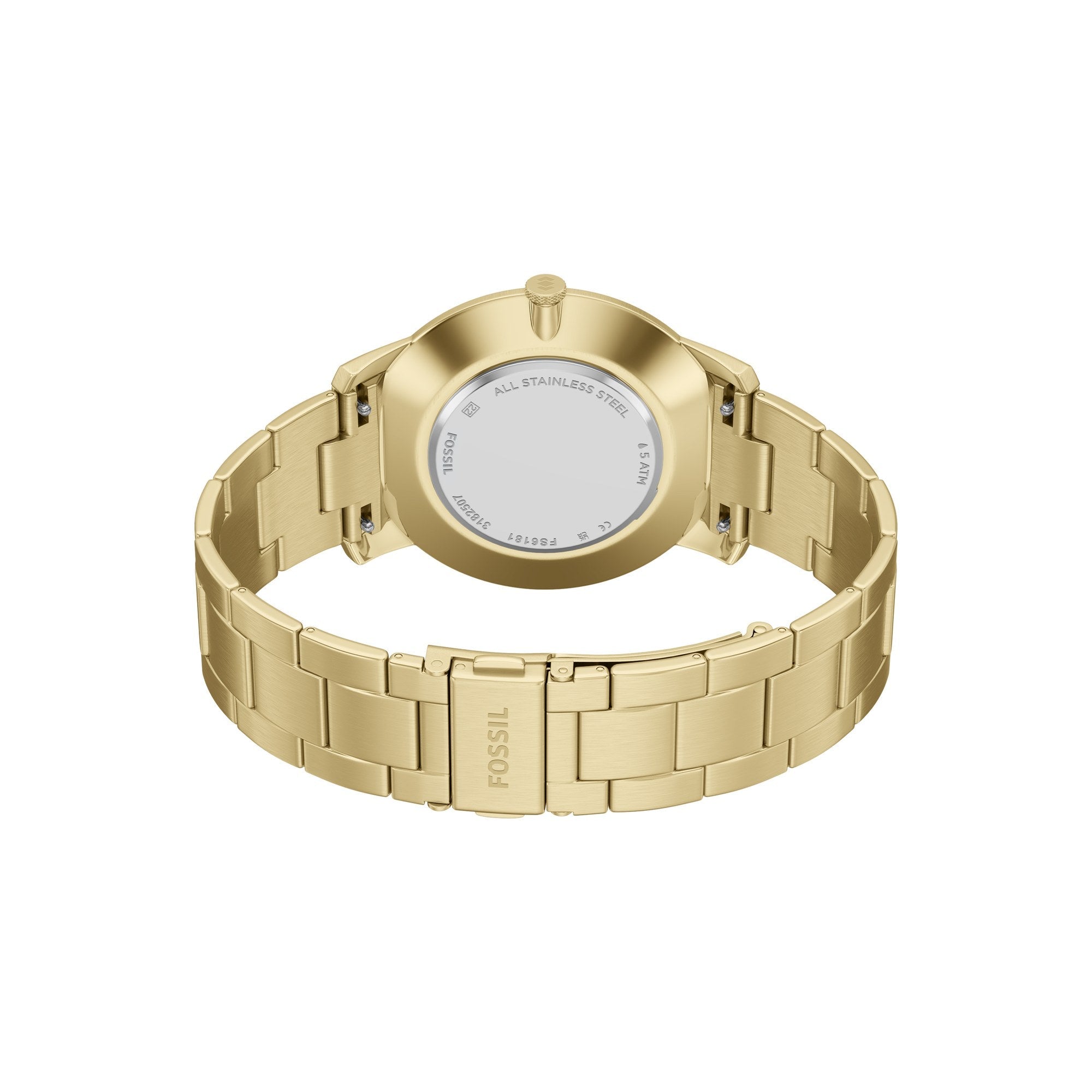 Fossil men's watch, gold dial (view 5)