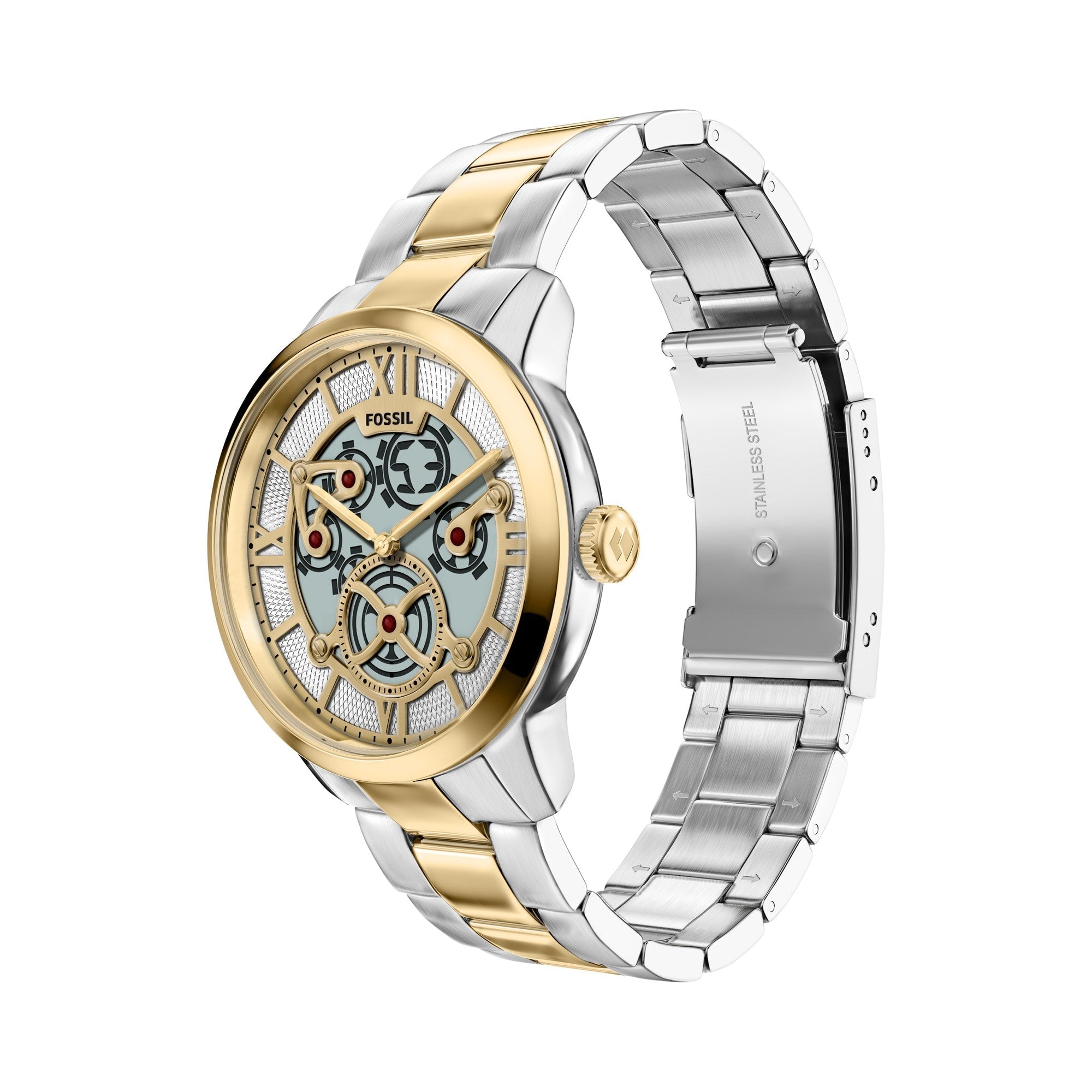 Fossil men's watch, two tone dial (view 3)