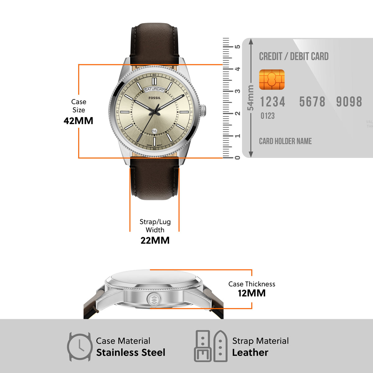 Fossil Pearson FS6223 view 7