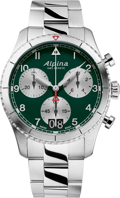 Alpina Startimer Pilot Quartz Chronograph Big Date AL 372GRS4S26B