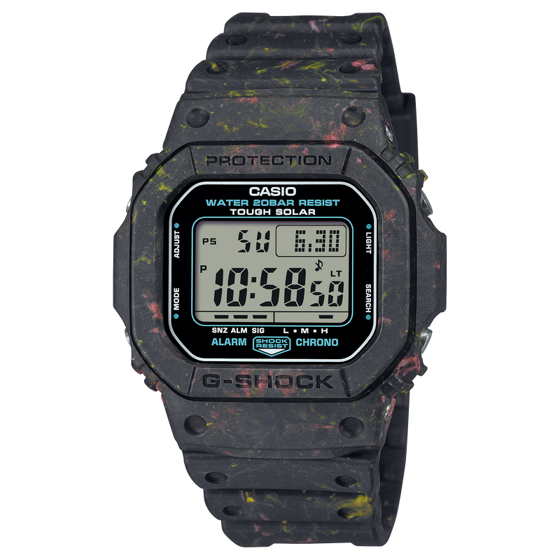 Casio 5600 Series Digital Black Resin Band Watch G5600BG-1D