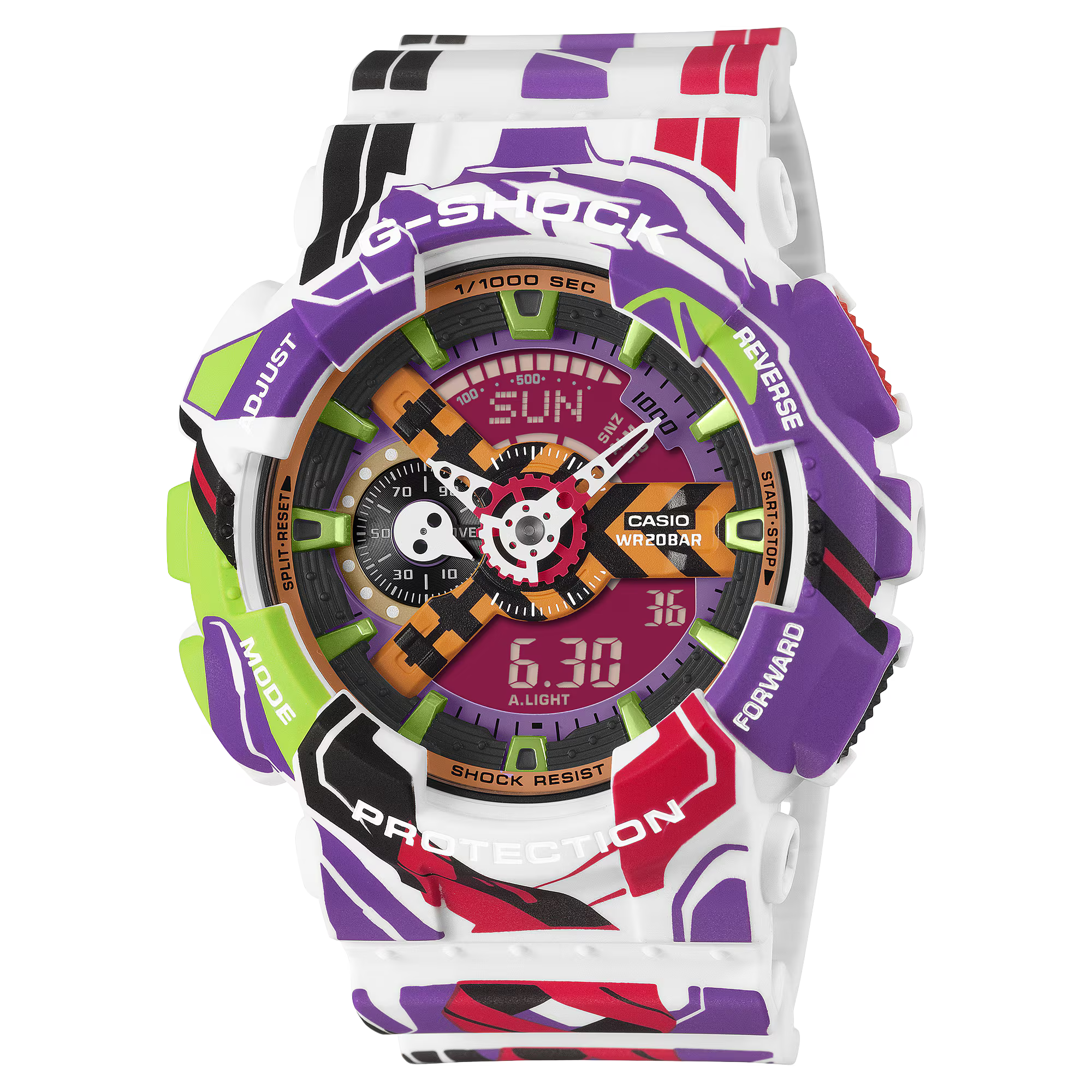 G-Shock EVANGELION Collaboration Model GA110EVA30-7A