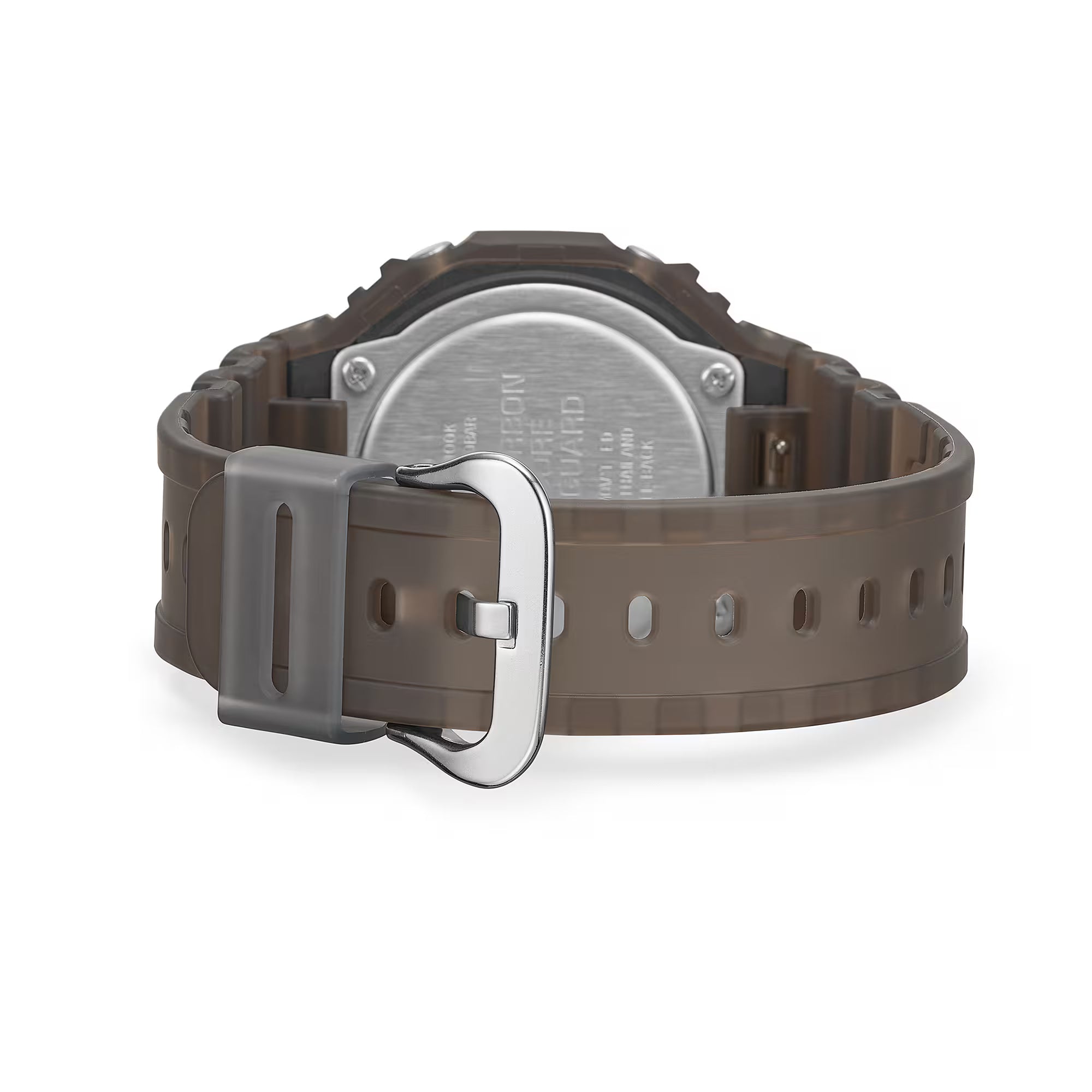 G-Shock Analog Digital Smokey Brown Resin Band Orange Orange Accents Watch GA2100K-5A