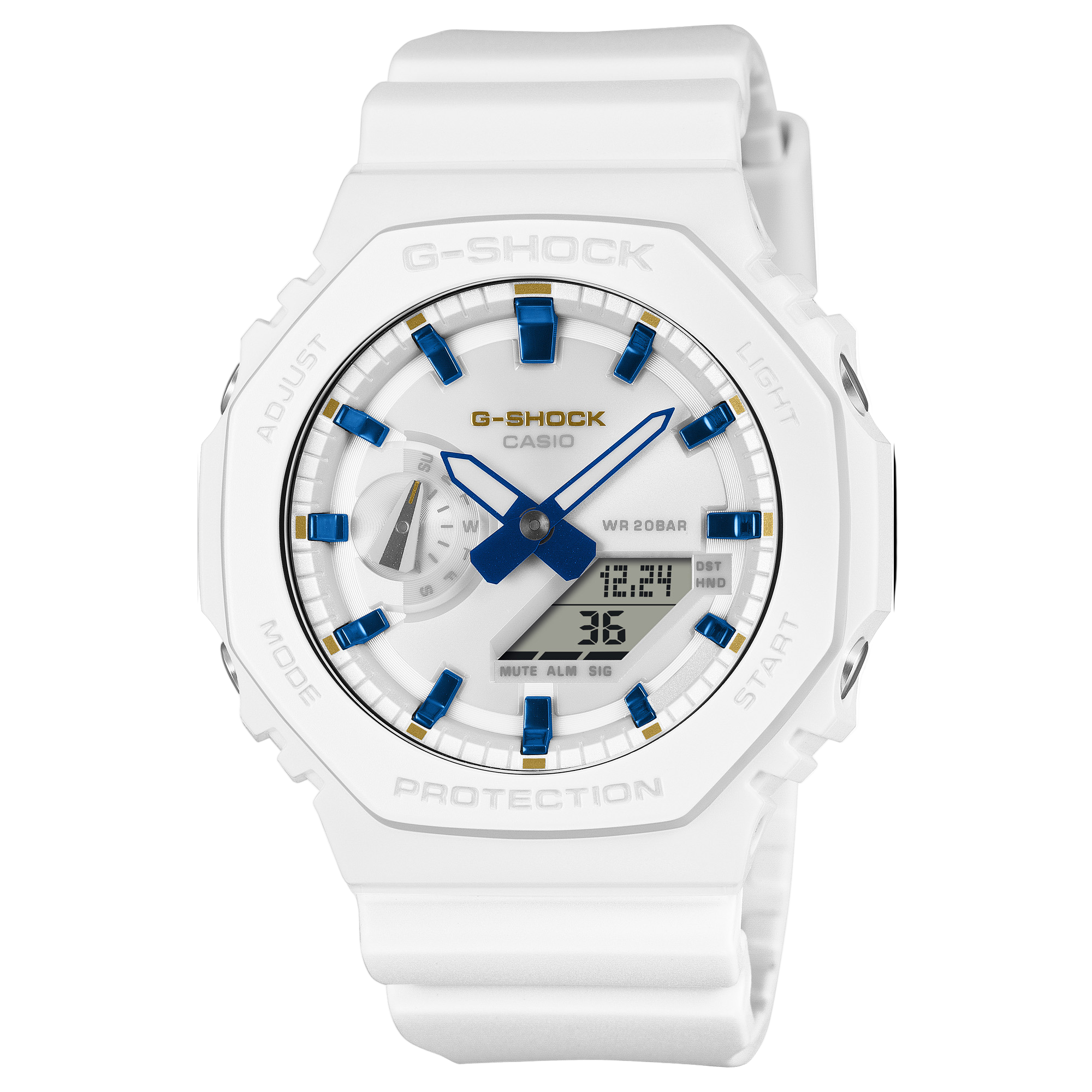 G-Shock Seasonal Pair Collection White Resin Band Watch LOV25A-7A