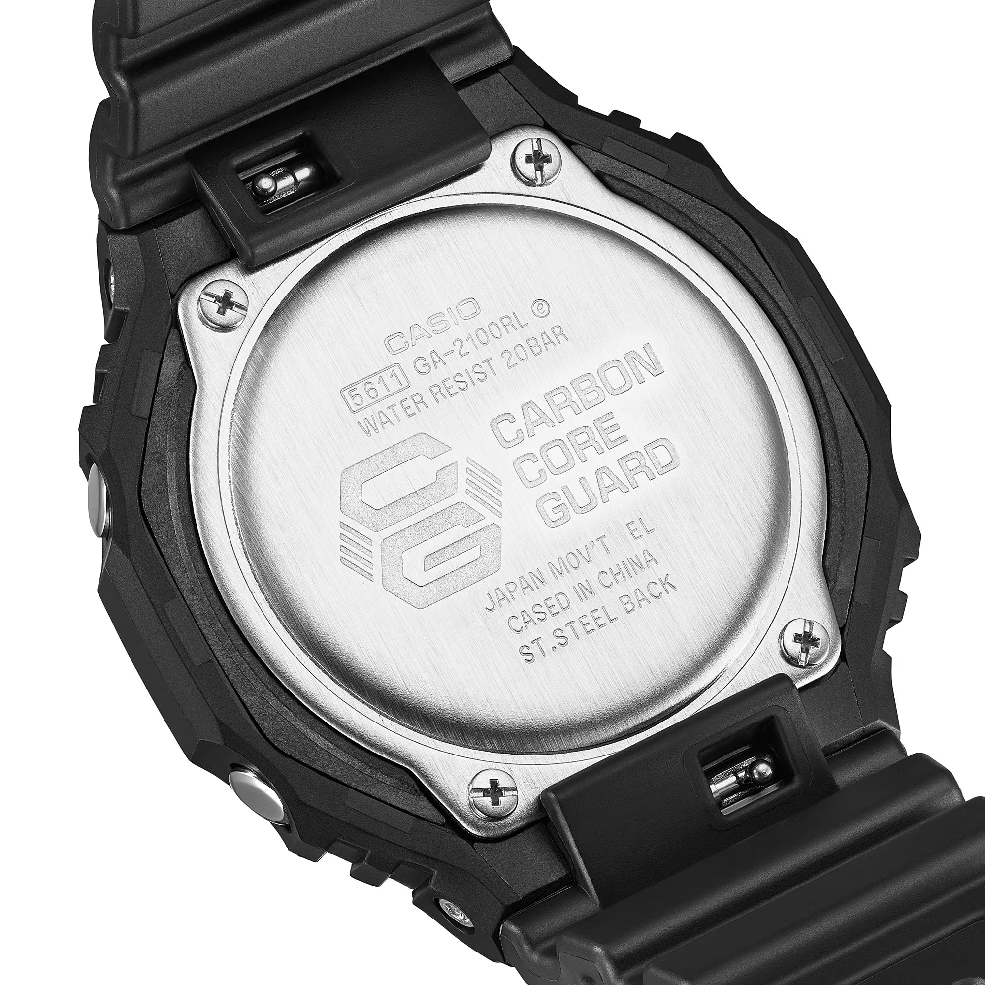 G-Shock Analog Digital Black Resin Band Watch GA2100RL-1A