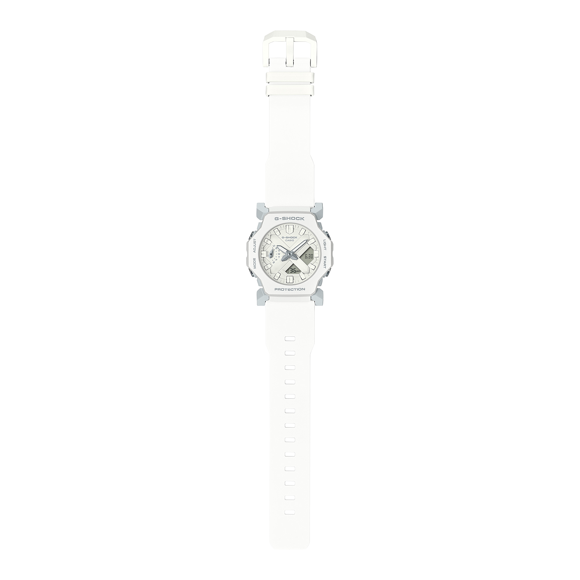 G-Shock Analog Digital White Resin Band Watch GA2300-7A