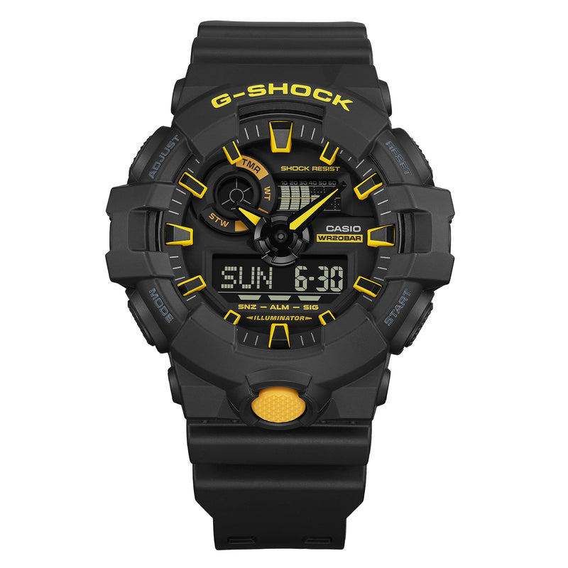G-Shock Analog Digital Black Dial Resin Band Watch GA700CY-1A