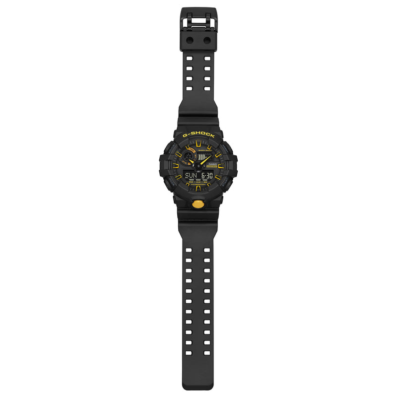 G-Shock Analog Digital Black Dial Resin Band Watch GA700CY-1A