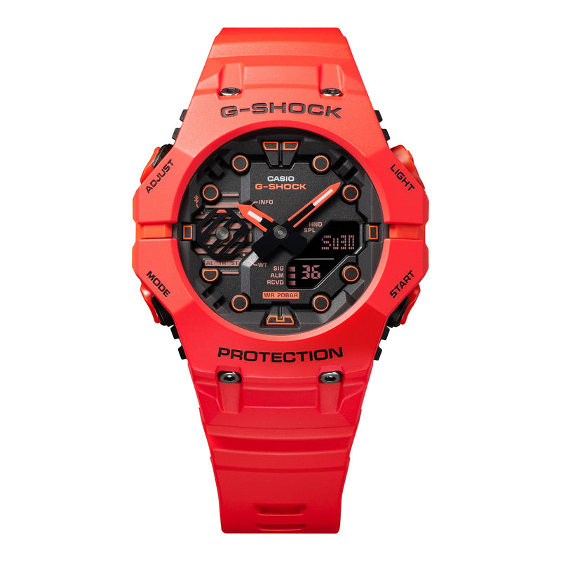 G-Shock Analog Digital Red Resin Band Watch GAB001-4A