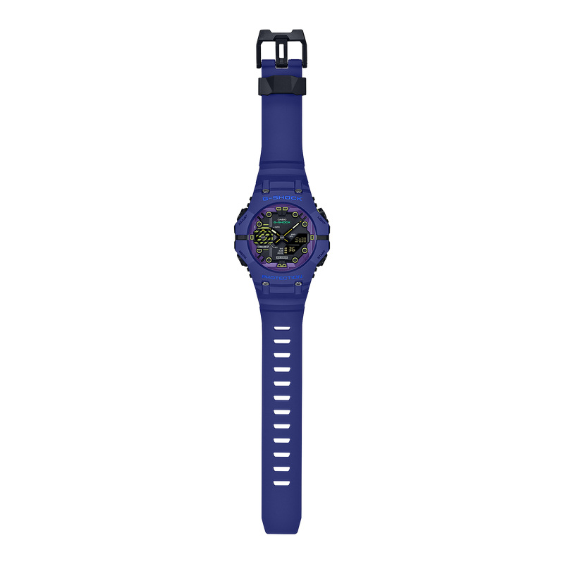 G-Shock Analog Digital DUO Cyberspace Blue Resin Band Watch GAB001CBR-2A